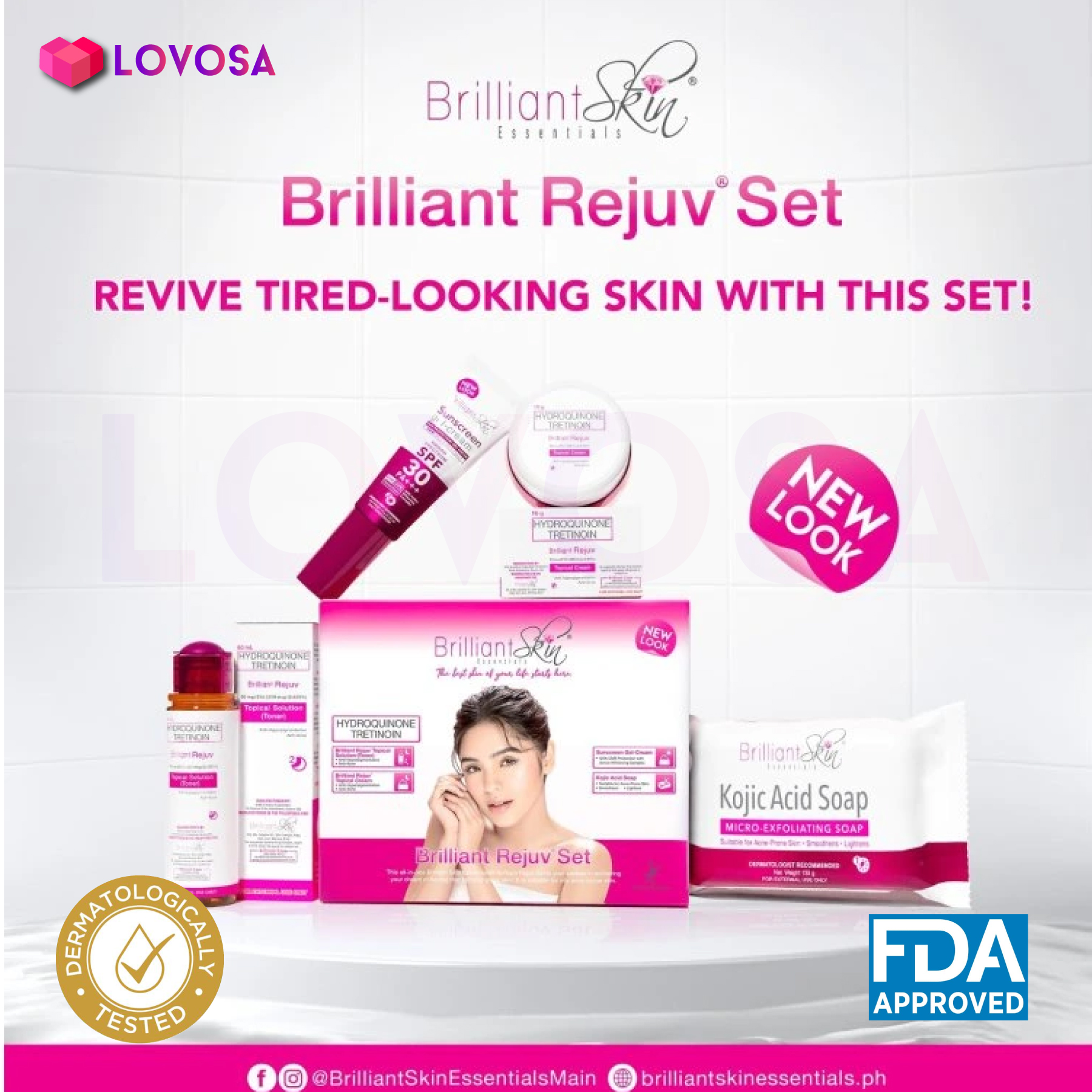 Brilliant Skin Rejuvenating Set New Packaging