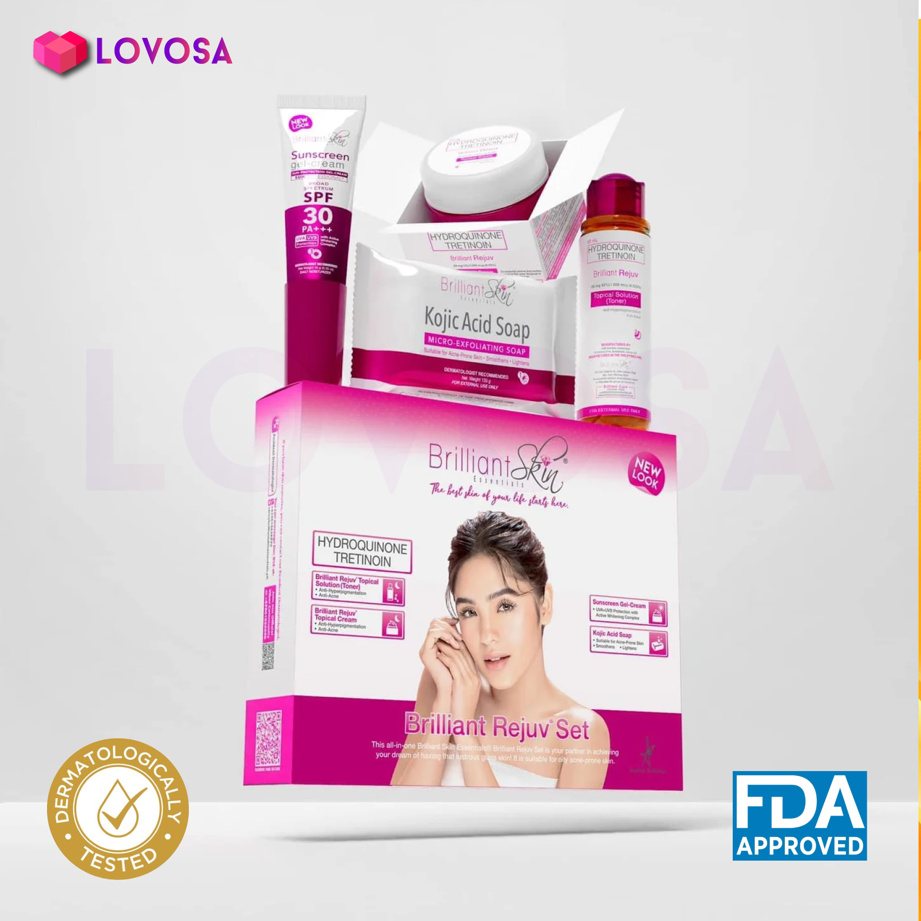 Brilliant Rejuv Set – Hydroquinone Tretinoin
